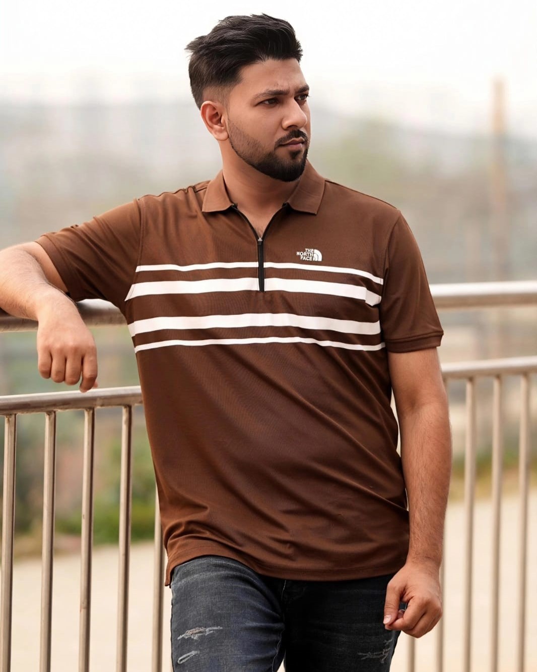 zipper polo